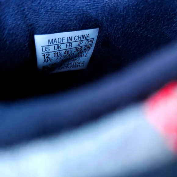 Adidas EQT Black and White Sneakers Men Size 12 - Picture 6 of 6